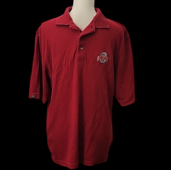 Antigua Ohio State Buckeyes Polo Shirt - Picture 1 of 4